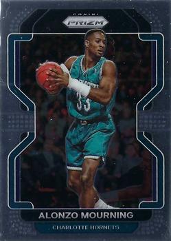 #270 Alonzo Mourning - Charlotte Hornets - 2021-22 Panini Prizm Basketball