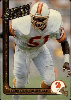 #270 Broderick Thomas - Tampa Bay Buccaneers - 1991 Action Packed Football