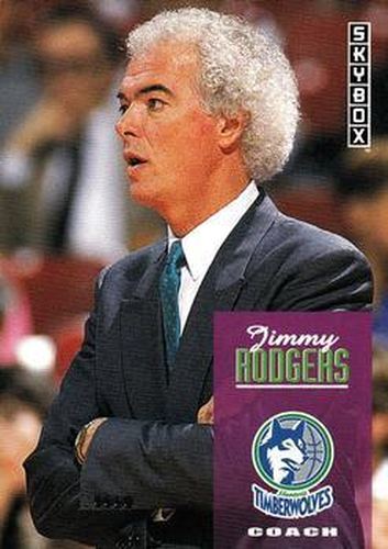 #270 Jimmy Rodgers - Minnesota Timberwolves - 1992-93 SkyBox Basketball