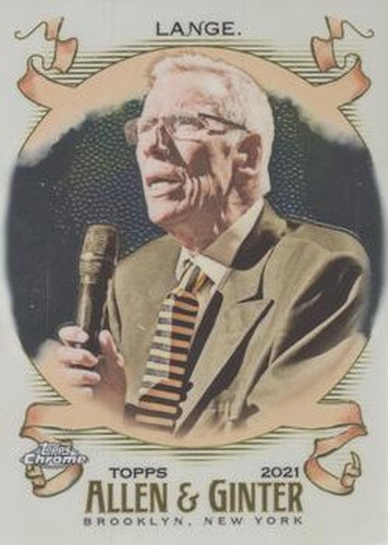 #270 Mike Lange - 2021 Topps Allen & Ginter Chrome Baseball