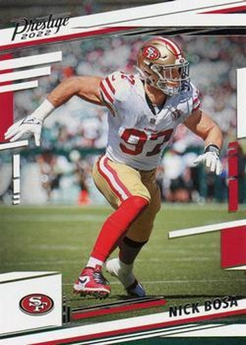 #270 Nick Bosa - San Francisco 49ers - 2022 Panini Prestige Football