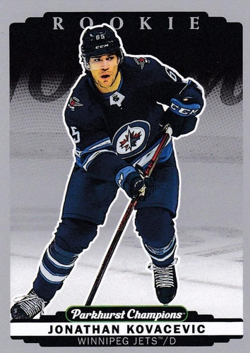 #270 Jonathan Kovacevic - Winnipeg Jets - 2022-23 Parkhurst Champions - Silver Hockey