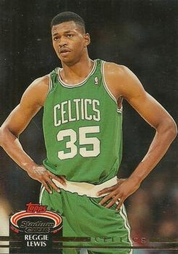 #270 Reggie Lewis - Boston Celtics - 1992-93 Stadium Club Basketball
