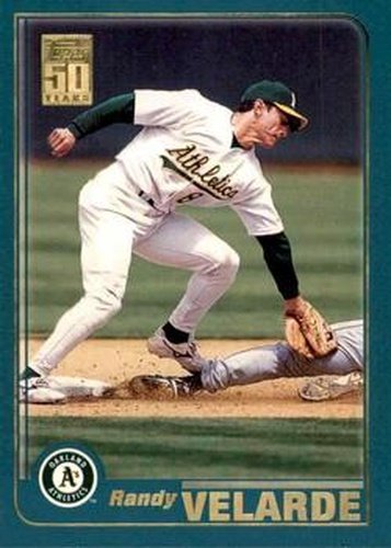 #270 Randy Velarde - Oakland Athletics - 2001 Topps Baseball