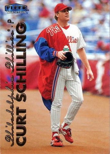 #270 Curt Schilling - Philadelphia Phillies - 1999 Fleer Tradition Baseball