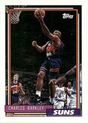 #270 Charles Barkley - Phoenix Suns - 1992-93 Topps Basketball