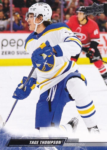 #271 Tage Thompson - Buffalo Sabres - 2022-23 Upper Deck Hockey