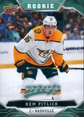 #271 Rem Pitlick - Nashville Predators - 2019-20 Upper Deck MVP Hockey