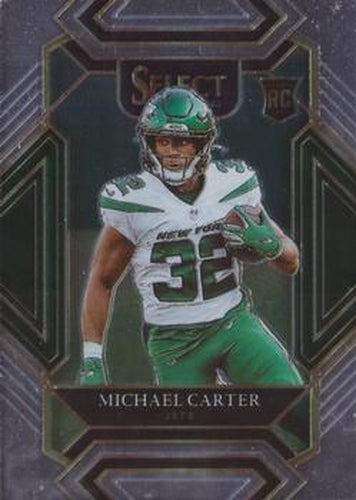 #271 Michael Carter - New York Jets - 2021 Panini Select Football