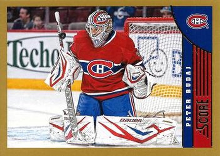 #271 Peter Budaj - Montreal Canadiens - 2013-14 Score - Gold Hockey