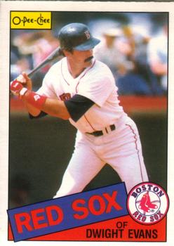 #271 Dwight Evans - Boston Red Sox - 1985 O-Pee-Chee Baseball