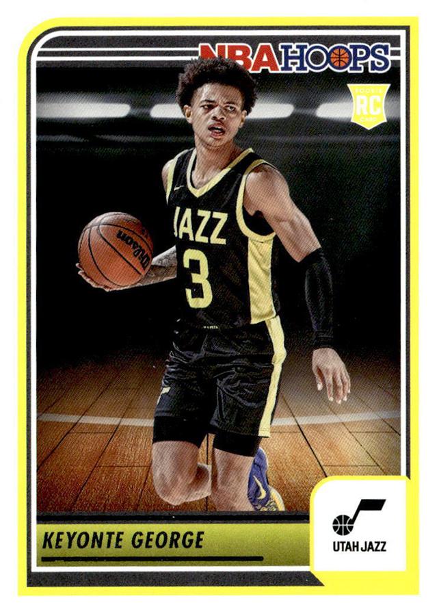 #271 Keyonte George - Utah Jazz - 2023-24 Hoops Basketball