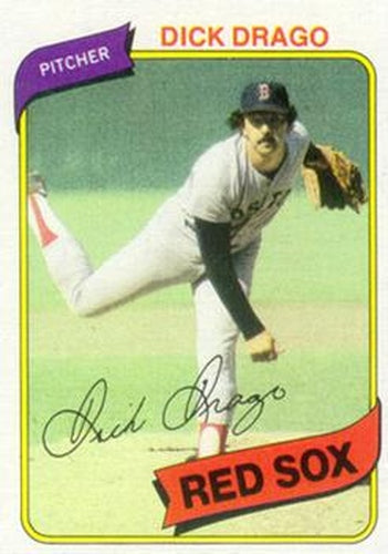 #271 Dick Drago - Boston Red Sox - 1980 Topps Baseball