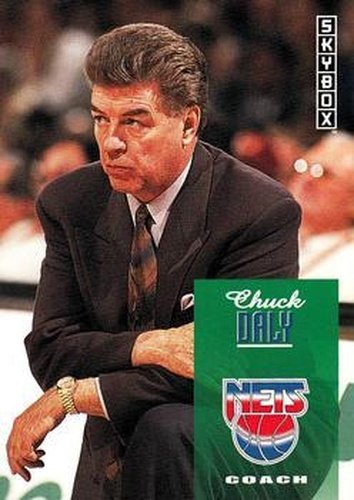 #271 Chuck Daly - New Jersey Nets - 1992-93 SkyBox Basketball