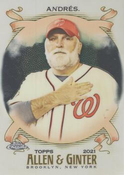#271 José Andrés - 2021 Topps Allen & Ginter Chrome Baseball
