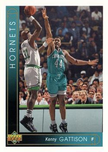 #271 Kenny Gattison - Charlotte Hornets - 1993-94 Upper Deck Basketball