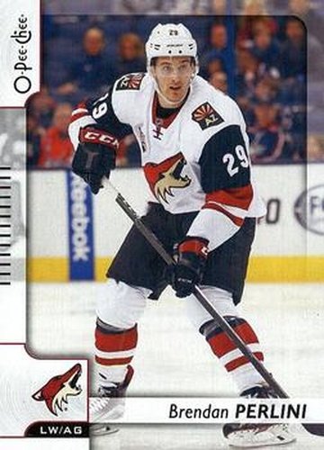 #271 Brendan Perlini - Arizona Coyotes - 2017-18 O-Pee-Chee Hockey