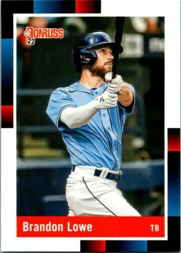 #271 Brandon Lowe - Tampa Bay Rays - 2022 Donruss Baseball