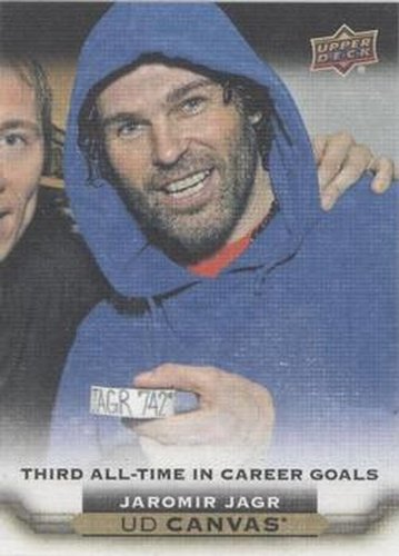 #C-HL1 Jaromir Jagr - Florida Panthers - 2015-16 Upper Deck - UD Canvas Hockey
