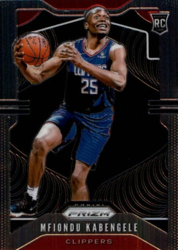 #271 Mfiondu Kabengele - Los Angeles Clippers - 2019-20 Panini Prizm Basketball