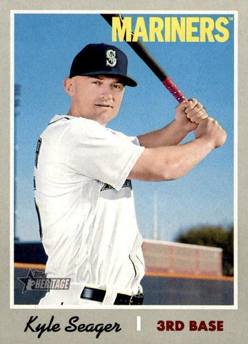 #271 Kyle Seager - Seattle Mariners - 2019 Topps Heritage Baseball