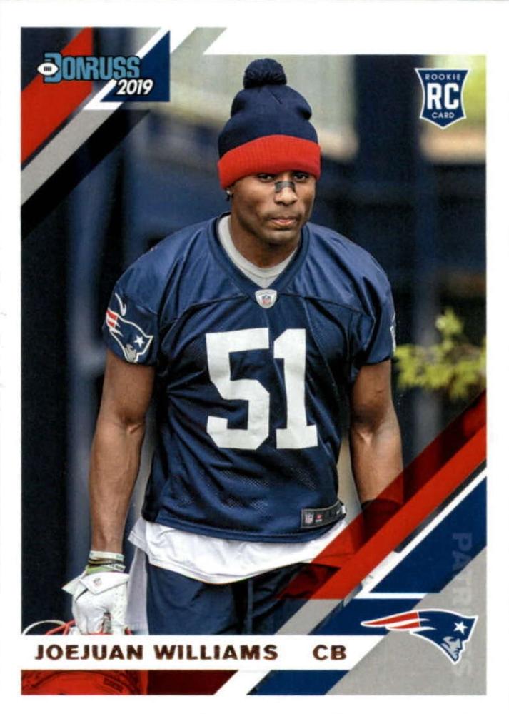 #271 Joejuan Williams - New England Patriots - 2019 Donruss Football