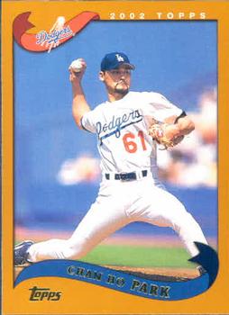 #271 Chan Ho Park - Los Angeles Dodgers - 2002 Topps Baseball