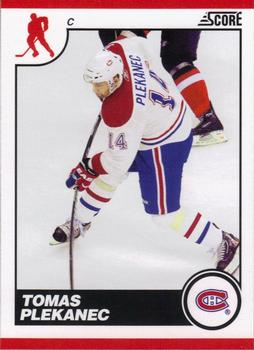 #271 Tomas Plekanec - Montreal Canadiens - 2010-11 Score Hockey