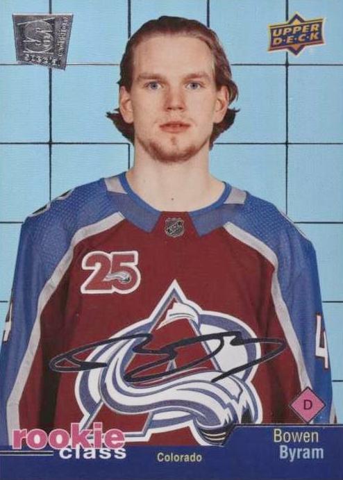 #RC-9 Bowen Byram - Colorado Avalanche - 2020-21 Upper Deck - Rookie Class SE Hockey