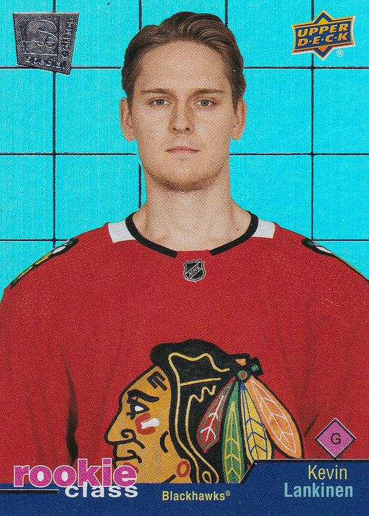 #RC-26 Kevin Lankinen - Chicago Blackhawks - 2020-21 Upper Deck - Rookie Class SE Hockey