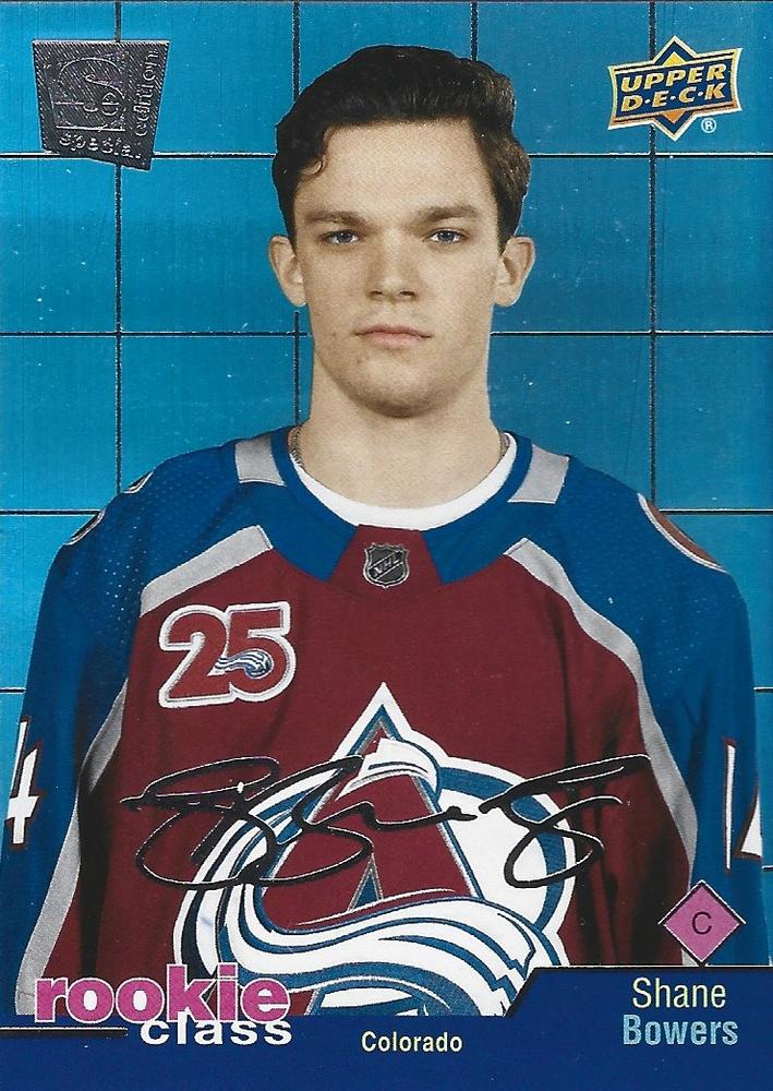 #RC-28 Shane Bowers - Colorado Avalanche - 2020-21 Upper Deck - Rookie Class SE Hockey