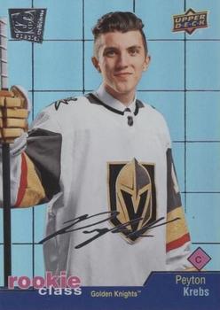 #RC-31 Peyton Krebs - Vegas Golden Knights - 2020-21 Upper Deck - Rookie Class SE Hockey