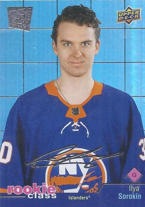 #RC-32 Ilya Sorokin - New York Islanders - 2020-21 Upper Deck - Rookie Class SE Hockey