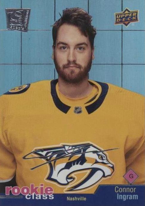 #RC-33 Connor Ingram - Nashville Predators - 2020-21 Upper Deck - Rookie Class SE Hockey