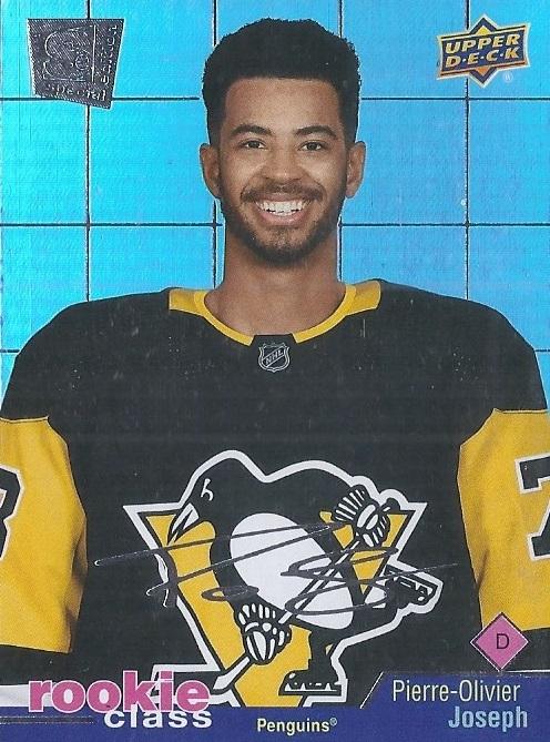 #RC-42 Pierre-Olivier Joseph - Pittsburgh Penguins - 2020-21 Upper Deck - Rookie Class SE Hockey