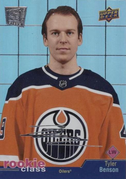 #RC-43 Tyler Benson - Edmonton Oilers - 2020-21 Upper Deck - Rookie Class SE Hockey