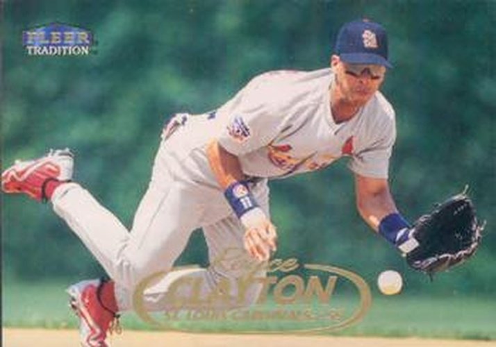 #272 Royce Clayton - St. Louis Cardinals - 1998 Fleer Tradition Baseball