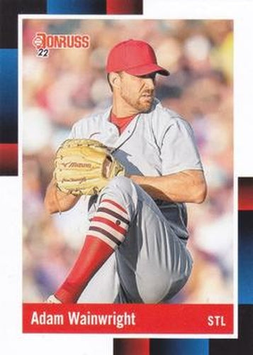 #272 Adam Wainwright - St. Louis Cardinals - 2022 Donruss Baseball