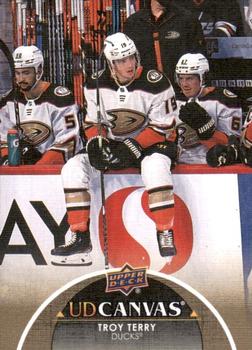 #C272 Troy Terry - Anaheim Ducks - 2021-22 Upper Deck - UD Canvas Hockey