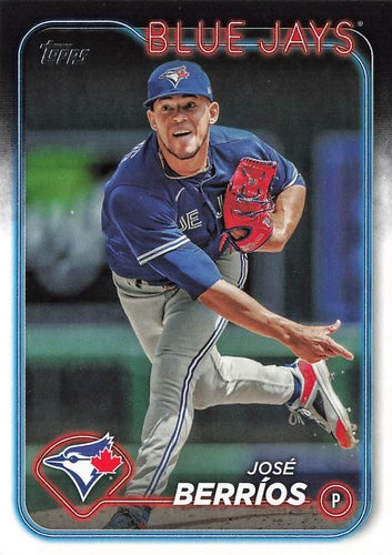 #272 José Berríos - Toronto Blue Jays - 2024 Topps Baseball