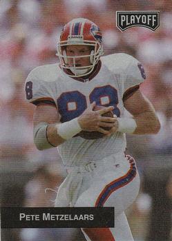 #272 Pete Metzelaars - Buffalo Bills - 1993 Playoff Football