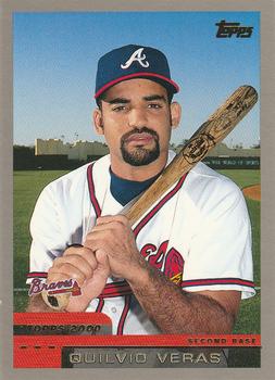 #272 Quilvio Veras - Atlanta Braves - 2000 Topps Baseball