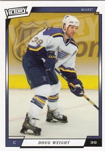 #272 Doug Weight - St. Louis Blues - 2006-07 Upper Deck Victory Update Hockey