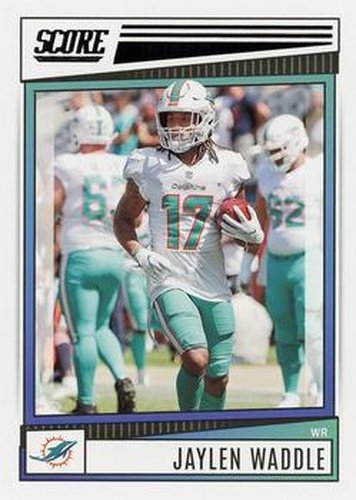 #272 Jaylen Waddle - Miami Dolphins - 2022 Score Football