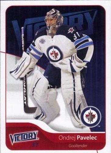 #272 Ondrej Pavelec - Winnipeg Jets - 2011-12 Upper Deck Victory Update Hockey