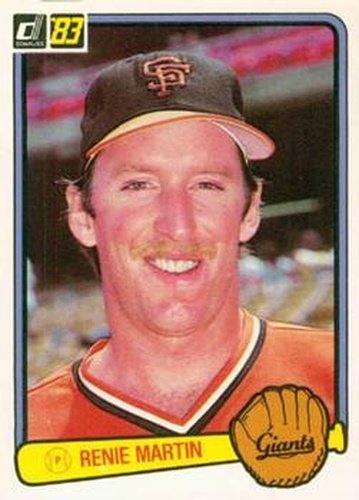 #272 Renie Martin - San Francisco Giants - 1983 Donruss Baseball
