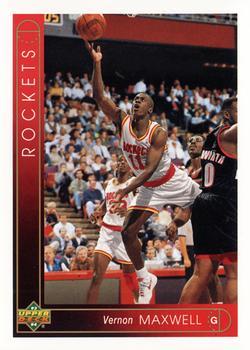 #272 Vernon Maxwell - Houston Rockets - 1993-94 Upper Deck Basketball