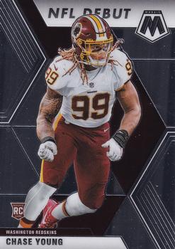 #272 Chase Young - Washington Redskins - 2020 Panini Mosaic Football