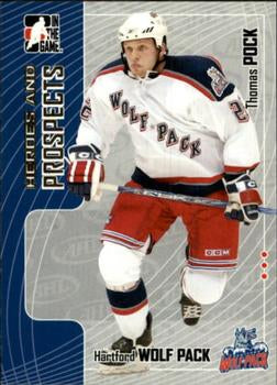 #272 Thomas Pock - Hartford Wolf Pack - 2005-06 In The Game Heroes and Prospects Hockey