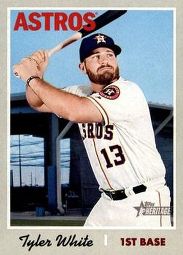 #272 Tyler White - Houston Astros - 2019 Topps Heritage Baseball